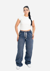 Elastic Waist Baggy