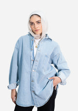 Longline Denim Jacket
