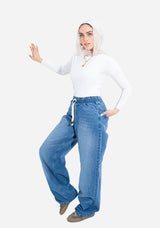 Elastic Waist Baggy