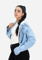 Cropped Denim Jacket