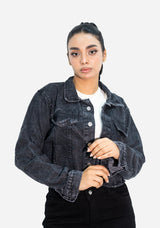 Cropped Denim Jacket