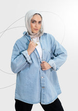 Longline Denim Jacket