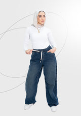Elastic Waist Baggy