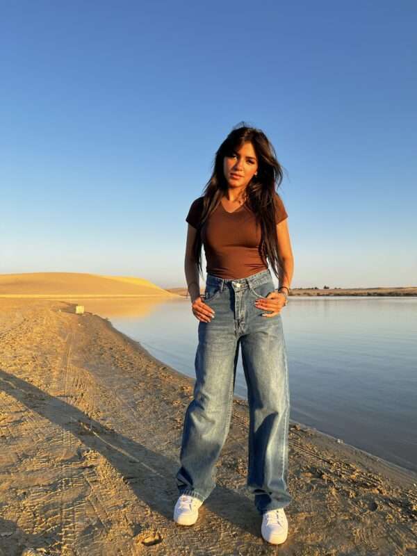 Long Wide Dark Blue - Image 2